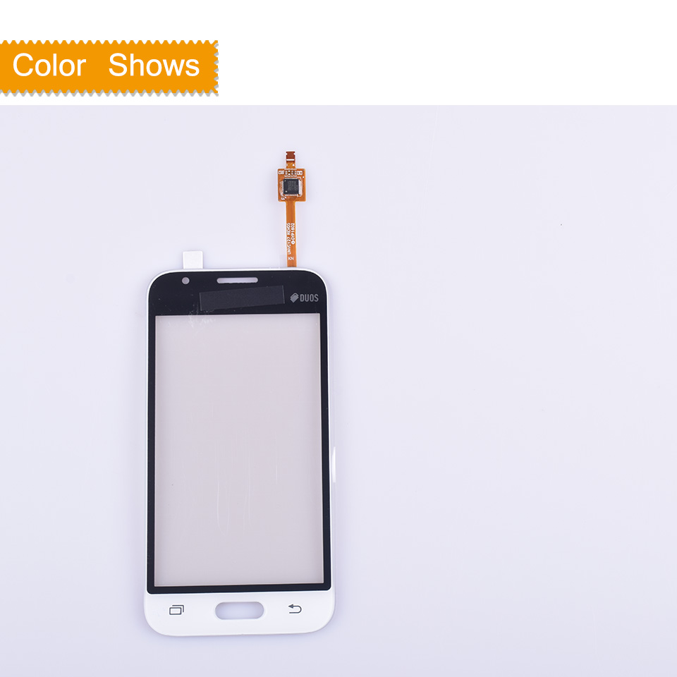Para Samsung Galaxy J1 mini J105 J105H J105F J105B J105M SM-J105F SM-J105M pantalla táctil del Sensor del Panel de vidrio digitalizador de pantalla táctil: white no gift