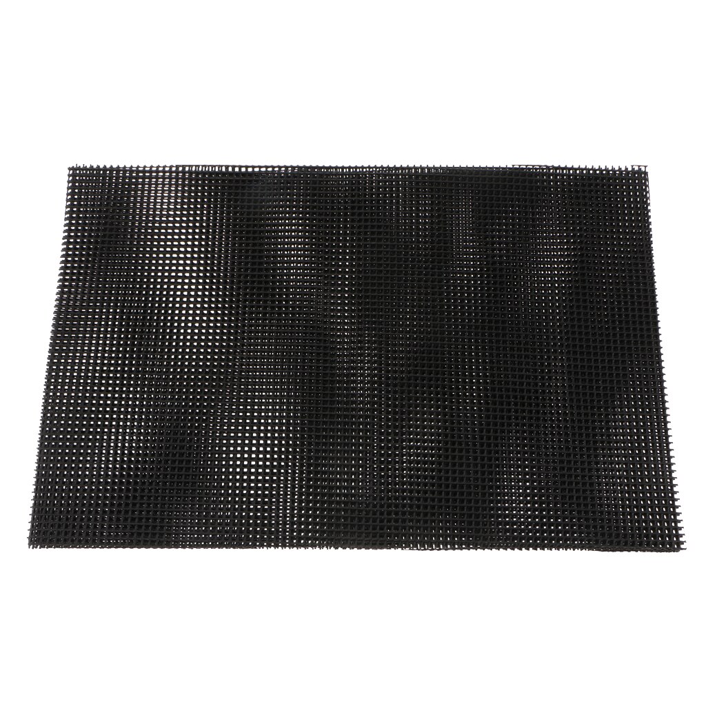 5pcs Plastic Black Drainage Mesh Sheet Cuttable Flowerpot Bottom Net 30x20cm