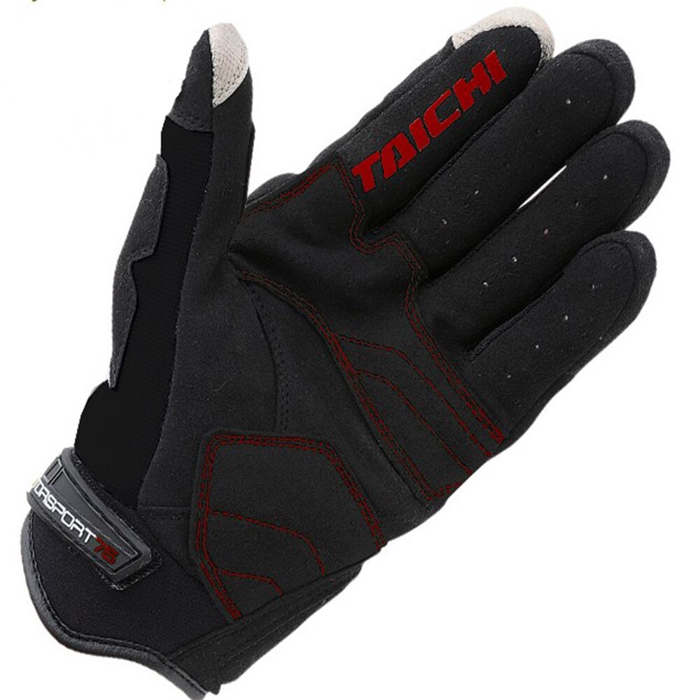 Zwart witte rst 412 mesh carbon zomerhandschoen voor motor, auto, mtb, fiets, heren