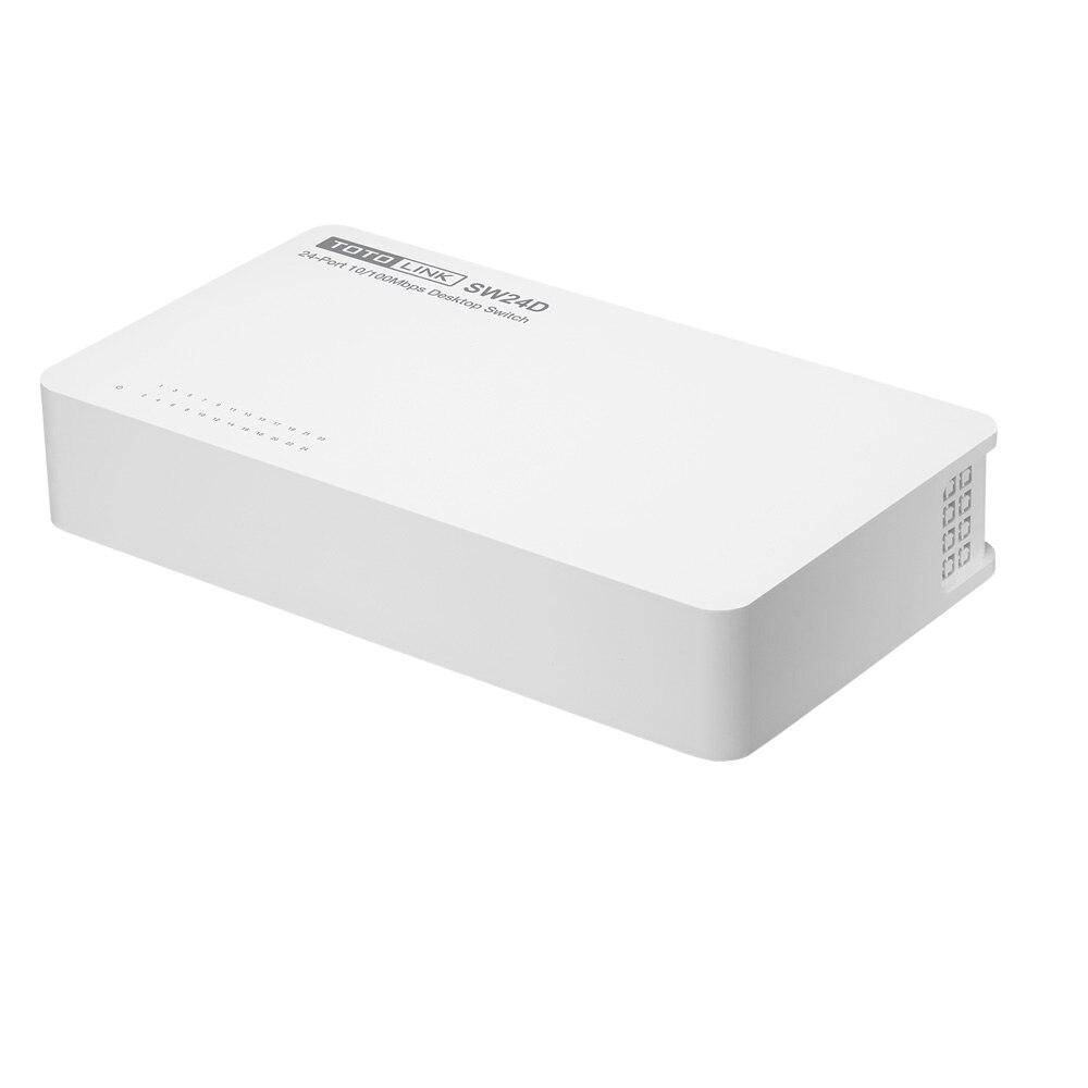 TOTOLINK – commutateur Ethernet SW24D pour ordinateur de bureau, Hub Lan 24 ports, commutateur réseau Gigabit, échange Duplex rapide