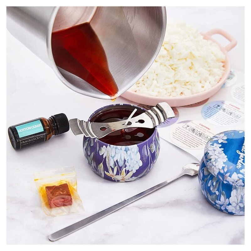 Candle Making Kit, Candle Pouring Pot kit, Candle Wax Melting Pot - Perfect for Candle &amp; Soap Making