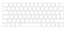 Tastaturbeskytter til apple imac 24 tommer eu magic tastatur med touch id  a2449 m1 chip  a2450 2449 2450: Euro-layout tpu