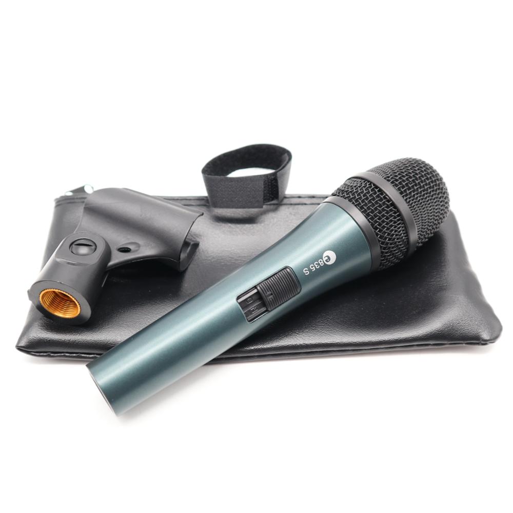 Professionele Microfoon E835 E835 S Dynamische Karaoke Opname Studio Wired Retro Capsule Microfoon Vocal Zingen Voor Vintage Thuis KTV