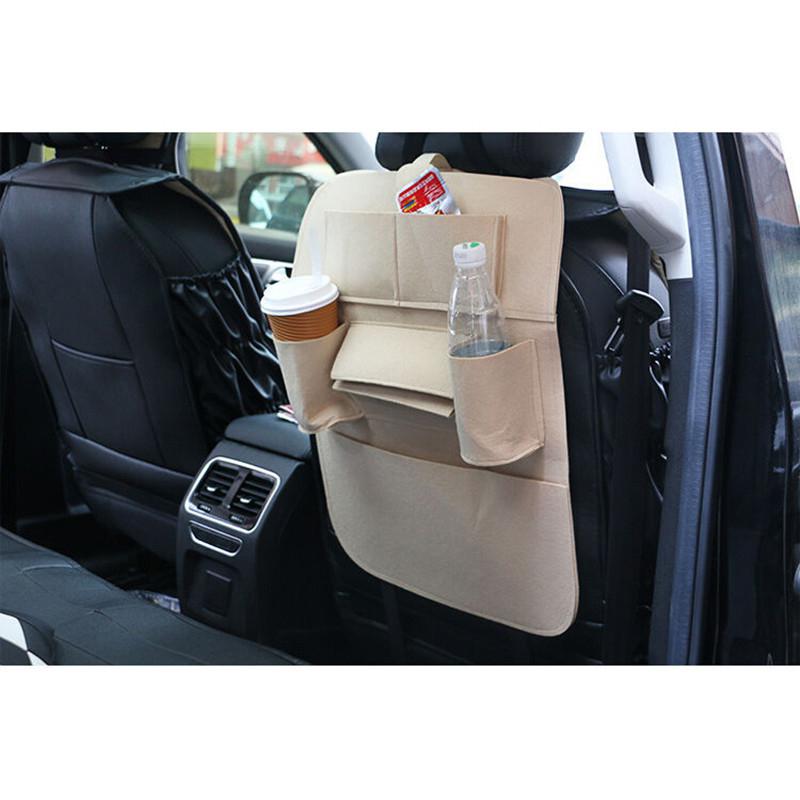 Multifunción de Almacenaje para Asiento trasero de coche bolsa de respaldo protector con bolsillos organizador Auto organizador Asiento accesorios Asiento Almacenaje