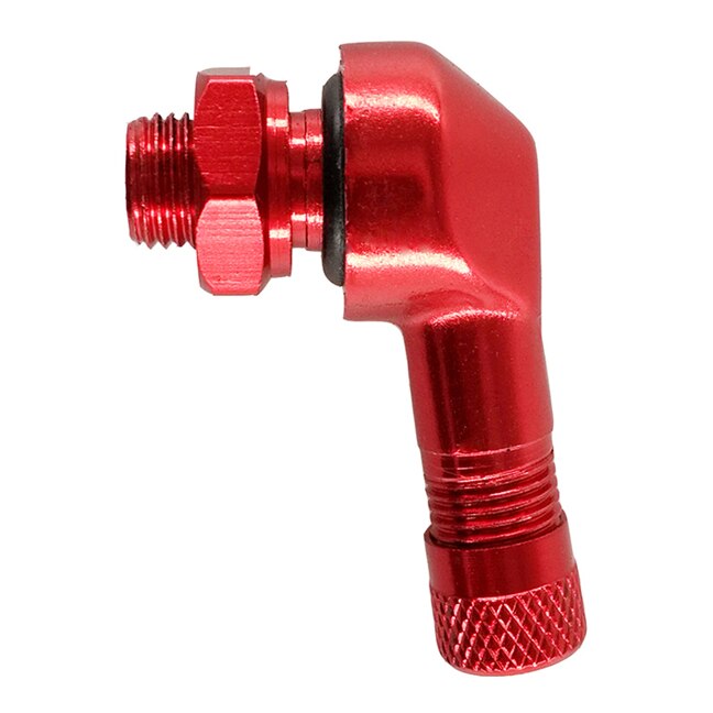 10 stücke Motorrad Reifen Ventil Vorbauten 8,3mm Aluminium Klemme-in schlauchlos Ventile für Motorrad Legierung Reifen Ventil Vorbauten zubehör: rot
