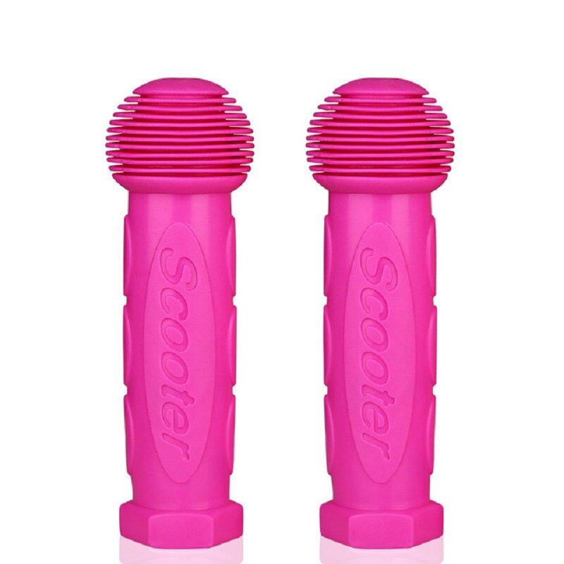 Kinderfiets stuur loopfiets antislip zachte rubberen handvat hoes scooter driewieler universele fiets as handvatten: 2