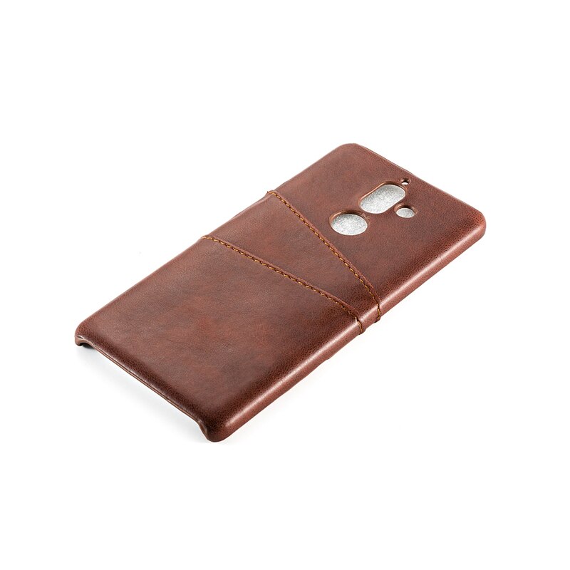 For Nokia 7 Plus Phone Case For Nokia 7 Plus Business Case Leather Wallet Cover With Card Slot Holder Luxury Sense