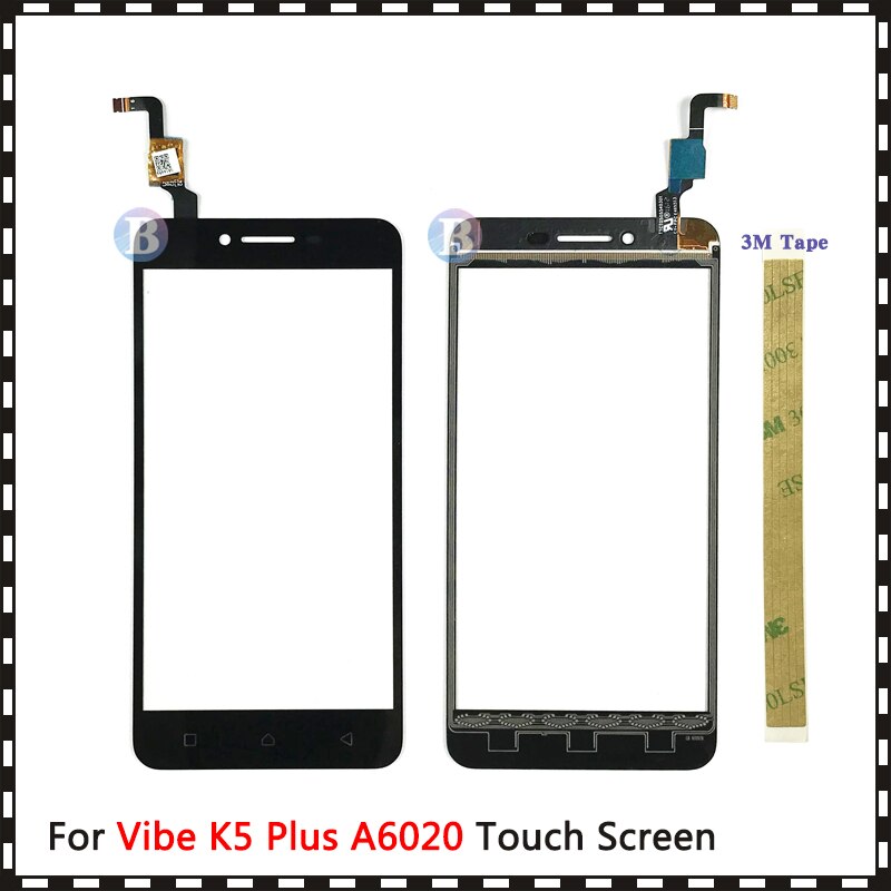 5.0" For Lenovo Vibe K5 Plus A6020 A6020a40 A6020a46 K5 Touch Screen Digitizer Sensor Outer Glass Lens Panel