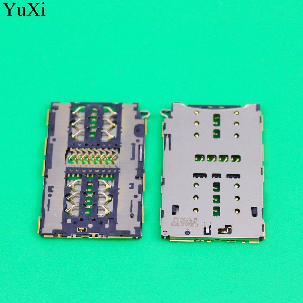 Yuxi för huawei  p20 lite simkortplatsläsare simkortskontakt uttag hållare brickläsare för huawei nova 3e reparation reservdelar
