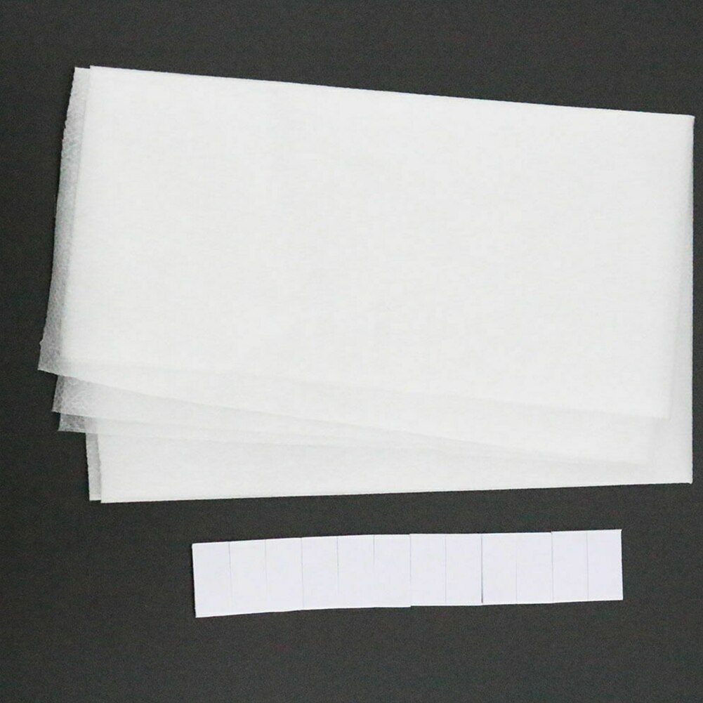 2 unids/bolsa de papel no tejido duradero Filtro de Aire Acondicionado el hogar, reemplazo de red, malla de limpieza, paño para dormitorio antipolvo, práctico