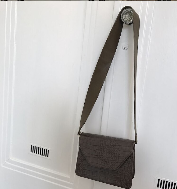 Bolso de mujer a la un bolso de hombro señora chica Linda vintage messenger bolsa cruzada simple yuii2