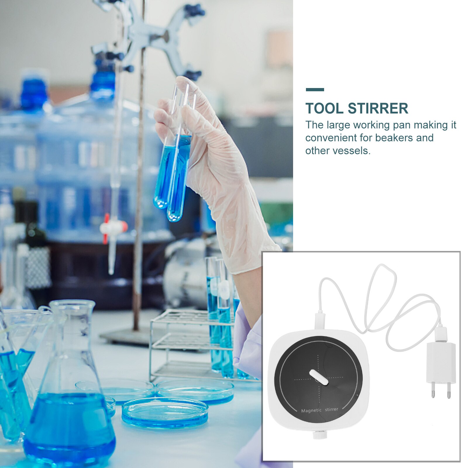 Universal Small Magnetic Stirrer Laboratory Magnetic Stirrer Mixer Plug