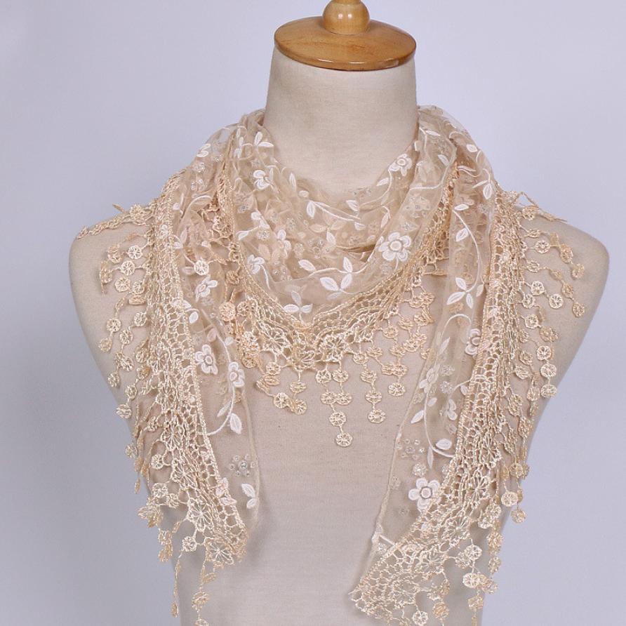 Vrouwen Sjaal Wrap Sheer Bloemen Sjaal Kwastje Sjaal vrouwen Sjaals Foulards Poncho Fabulous Elastische Sjaal Halsdoek Echarpe: A