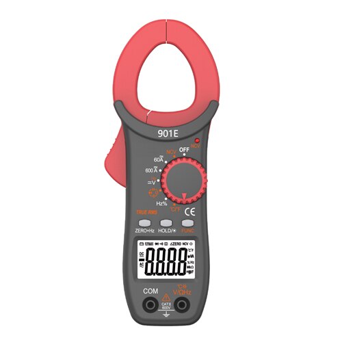 901E ACDC 600A Multimeter Current Clamp Tick Meter NCV True RMS Voltage Frequency Resistance Capacitance: Default Title