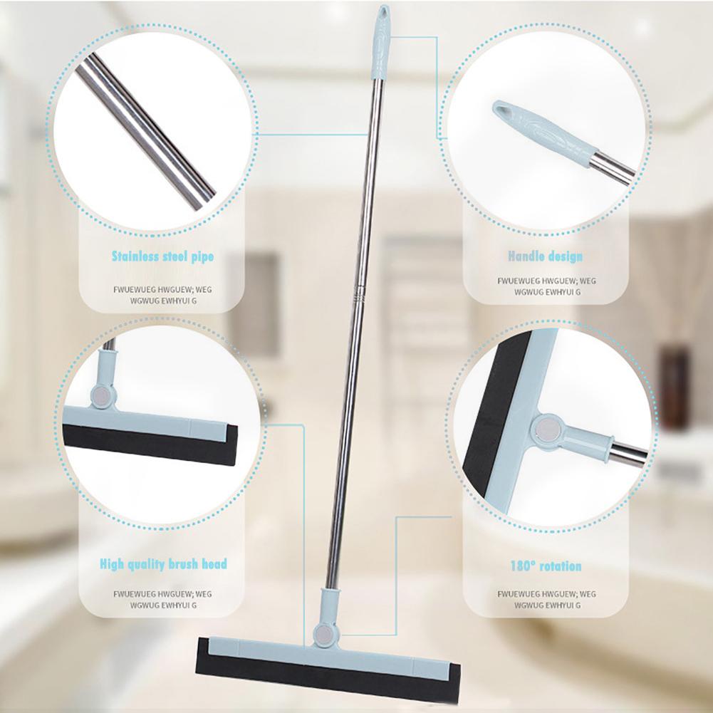 Magic Window Wiper Scraper 180 Degrees Rotatable Hand Push Mop Sweeper Broom Home Floor Windows Cleaning Tools