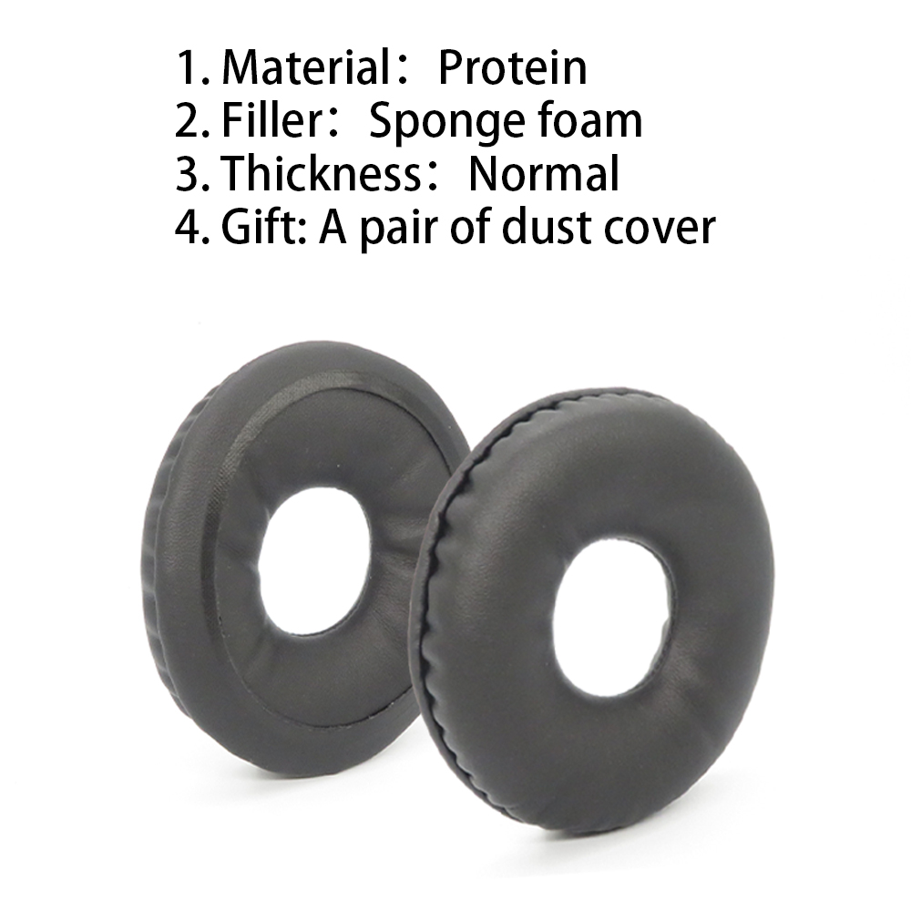 Almohadillas para auriculares RP DJ1210, almohadillas para los oídos de RP-DJ1210, almohadillas de repuesto para auriculares, almohadillas para los oídos, espuma de esponja de cuero PU: Olive