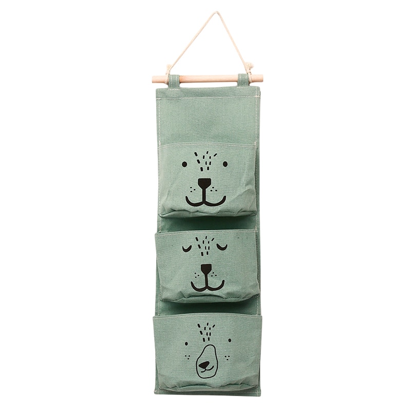 Muur Opknoping Badkamer Bad Speelgoed Tassen Organizer Linnen Closet Kinderen Pouch Voor Baby Bad Speelgoed Boeken Cosmetische Diversen: green