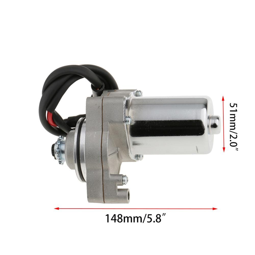 Motorcykel elektrisk starter 3 bolt 4 takts motor atv quad pit bike universal til 50cc 70cc 90cc 110cc 125cc