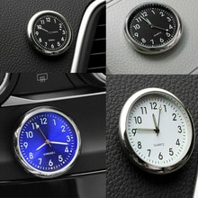 Black Blue White Mini Motorcycle Clock Watch Waterproof Stick On Motorbike Digital Clock Time