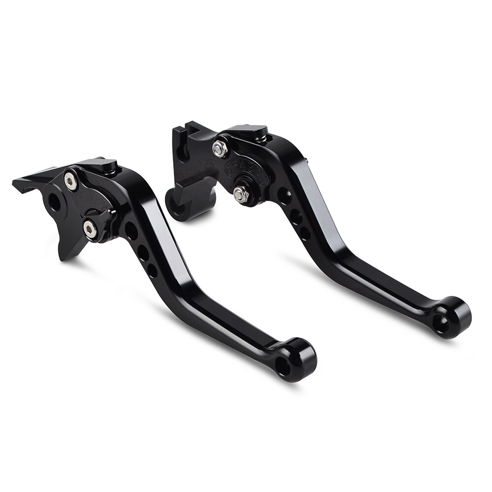 Motorcycle Brake Lever Clutch Lever For Suzuki GSX1300R Hayabusa: all black Short