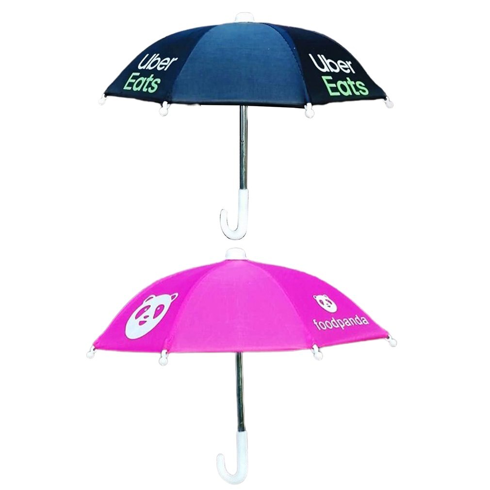 Sombrilla Flexible para teléfono móvil, sombrilla impermeable a prueba de polvo para vehículo eléctrico, silla de ruedas, bicicleta