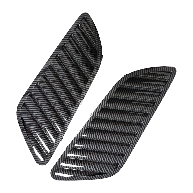 Copertura del cofano della griglia anteriore dell&#39;automobile, copertura del coperchio dello sfiato della presa d&#39;aria della griglia del cofano in fibra di carbonio per-BMW E90 E91 E92 F30 E46 DTM Style