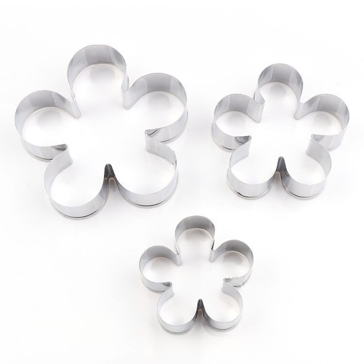 Stainless Steel Flower Petal Cutter Polymer Clay Tools Klei Plastilina Maquetas Seramik Malzemeleri Plastic Polymorph