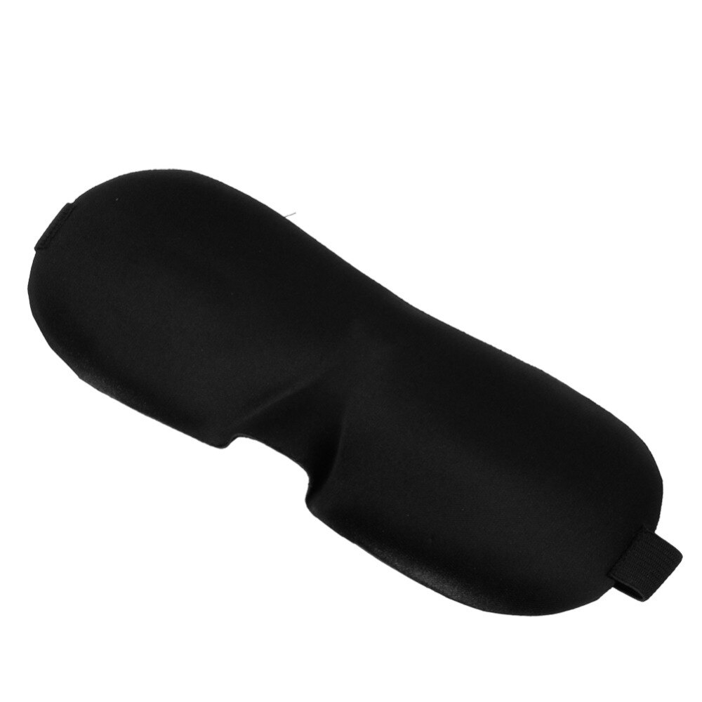 3D soft eye Mask Sponge Cover Blinder travel sleep aid relax shade Blindfold 5 Colors