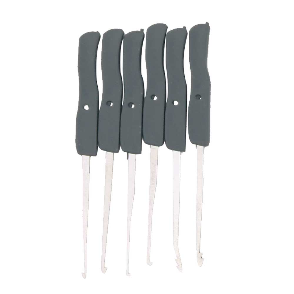 10pc/- delige set roestvrijstalen lockpicksets, slotenmakersgereedschap, slotpen, gebroken sleutel, sleutelverwijderaar, haken, slot, slotenmakersgereedschap