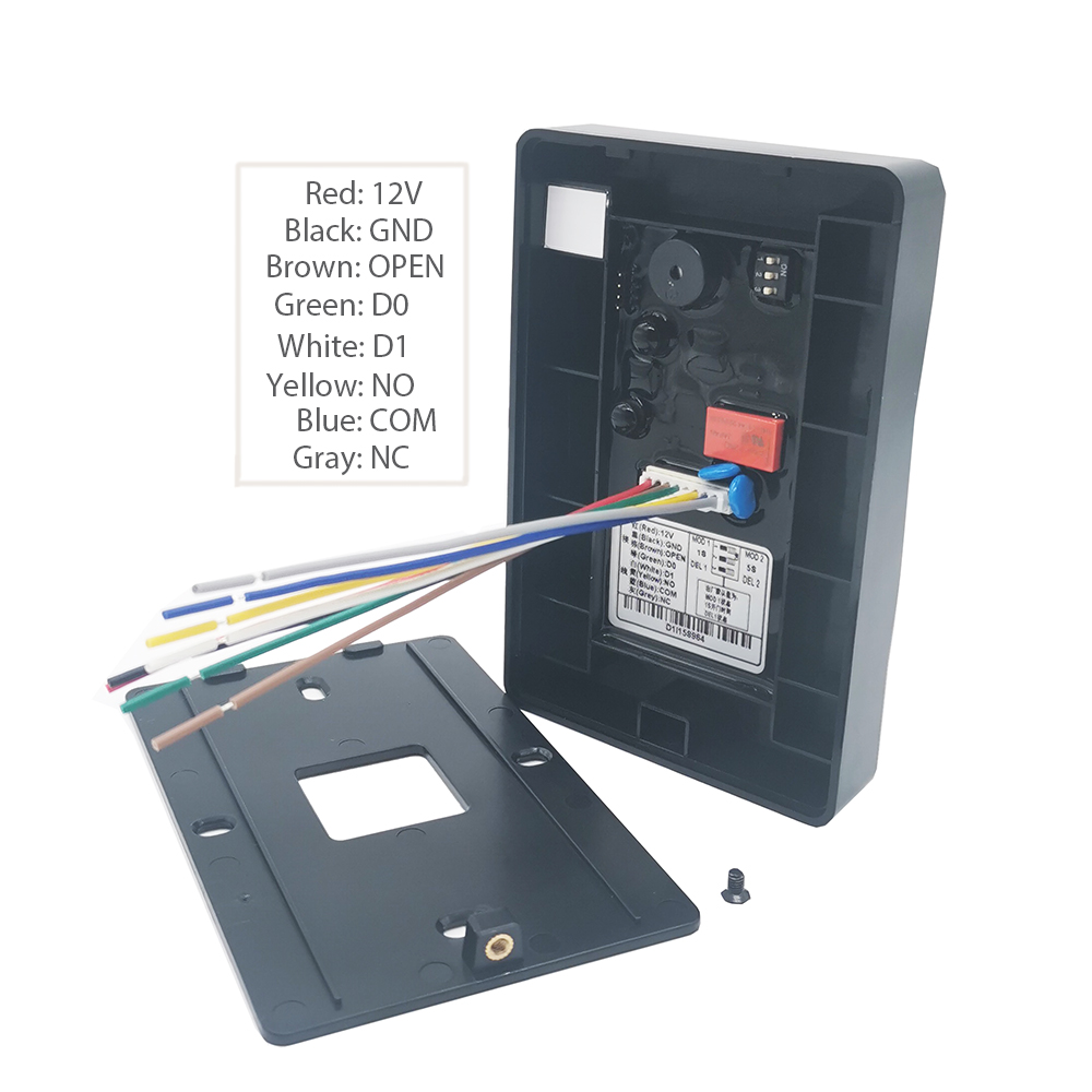 IP65 Waterproof 15000 Users Lock Security Opener RFID 125khz Door Access Control System