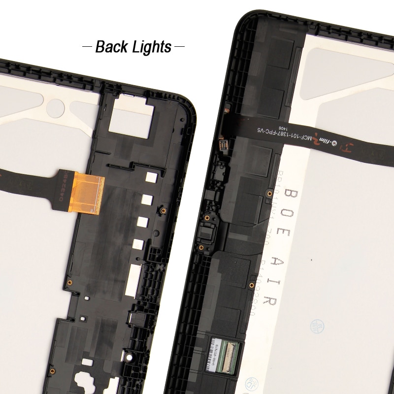 Lcd-scherm Voor Samsung Galaxy Tab 4 10.1 SM-T530 T535 T531 T530 Lcd Touch Screen Digitizer Vergadering Met Frame
