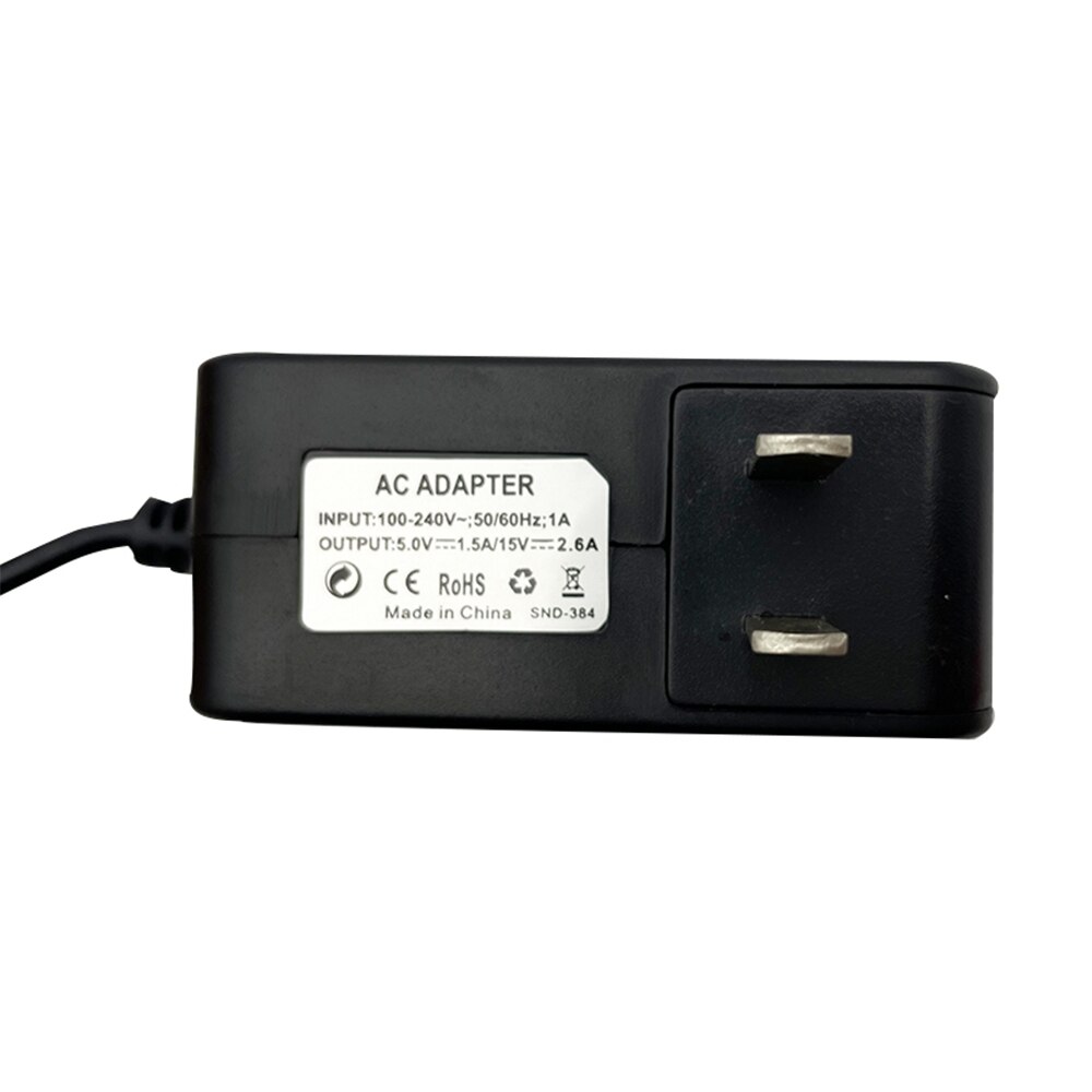 Ladegerät AC Adapter Netzteil 15V 2,6 EINE Schnelle Ladung Bausatz Für Schalter Dock/Schalter und Profi Regler unterstützung TV Modus