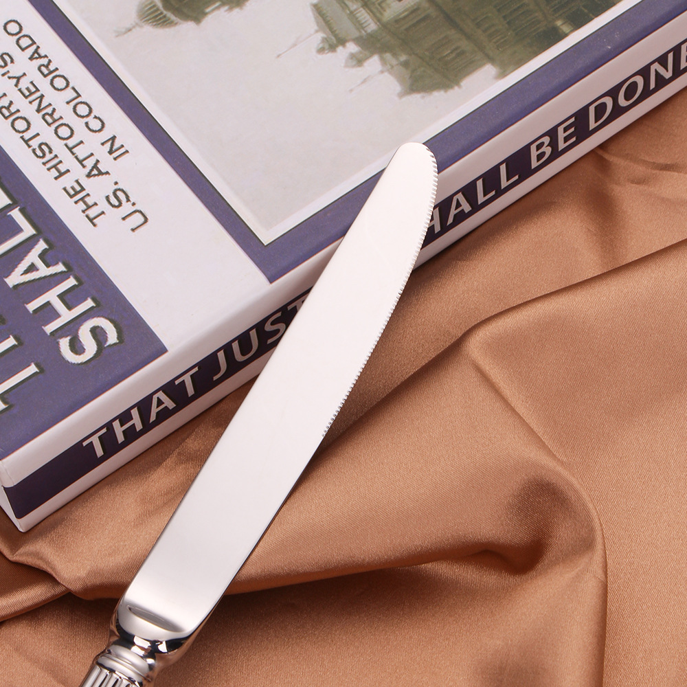 Couverts de luxe en acier inoxydable 18/10, vaisselle en argent, couteau cuillère fourchette couverts de cuisine lavable au lave-vaisselle 4 pièces