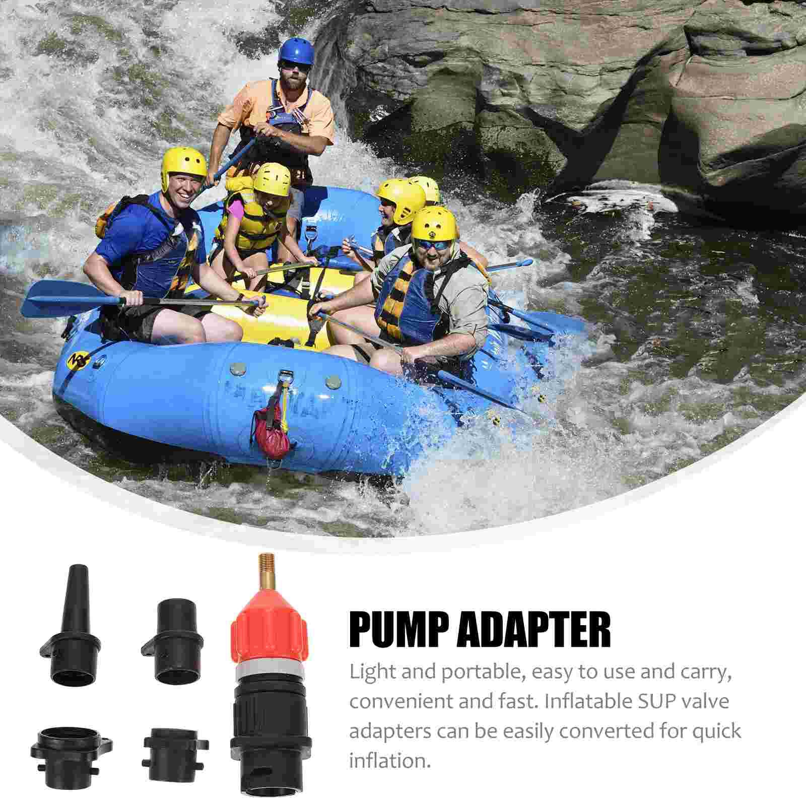 1 set of Adapter Air Pump Accessories Pump Adapter Air Pump Adapter for Boat