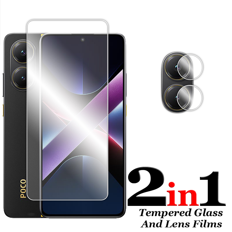 Para POCO X7 Pro 5G vidrio para POCO X7 Pro vidrio templado 6,67 pulgadas pegamento completo Protector de pantalla transparente para Xiaomi POCO X7 Pro Flim