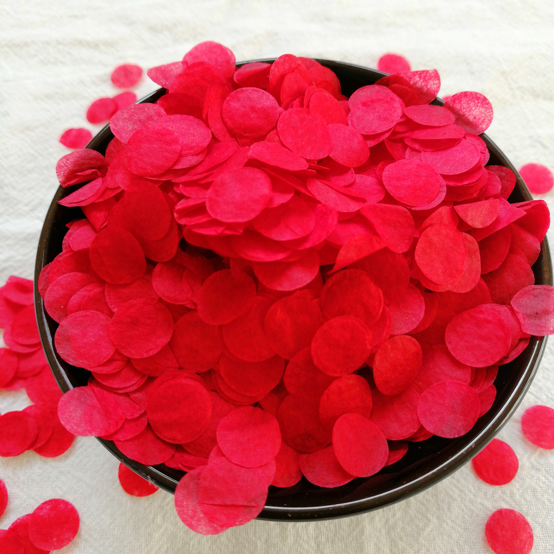 30 gram Paper Confetti Biodegradable Wedding Birthday Baby Shower Party Big Round Confetti Multicolor White Blue Pink Sprinkles