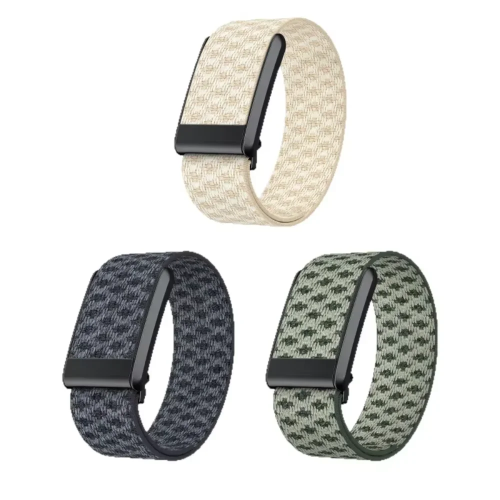 Neues Nylon-Fitnessband, atmungsaktiv, verstellbar, Sport-Armband, weicher Schutz, Tracker-Gurt für Whoop 4.0 für Damen und Herren