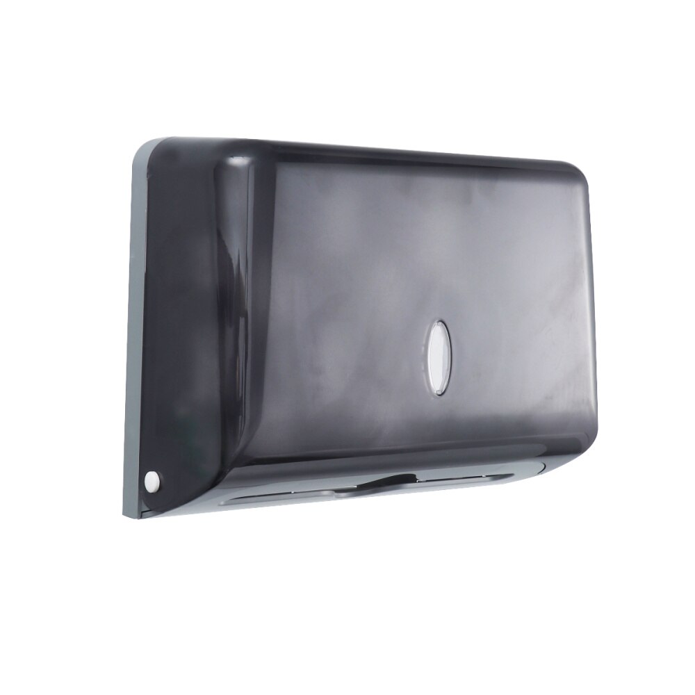 Wall-mounted Bathroom Tissue Box Paper Tissue Container Paper Towel Dispenser Tissue Box Holder(White): Grey