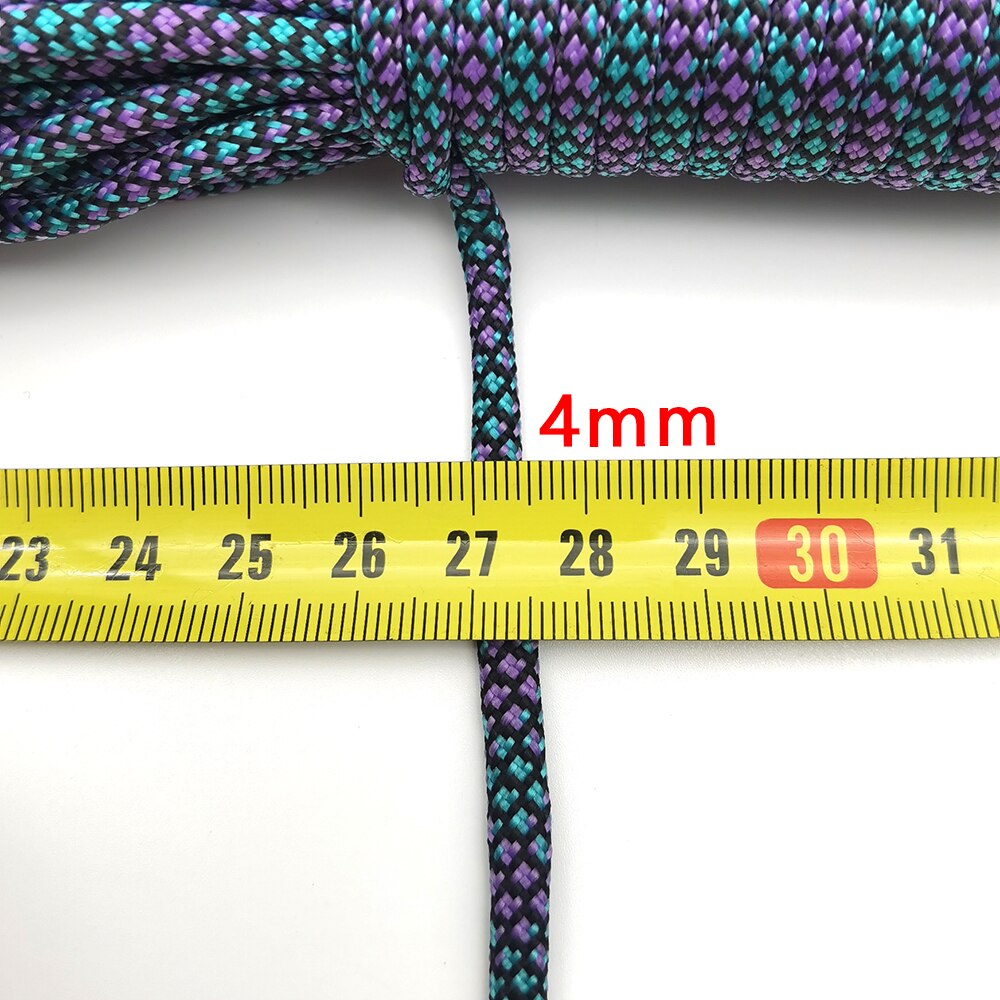Paracord 550 linka spadochronowa Paracord lina Mil Spec typ III 7Strand 100FT 31 metrów wspinaczka Camping sprzęt do survivalu