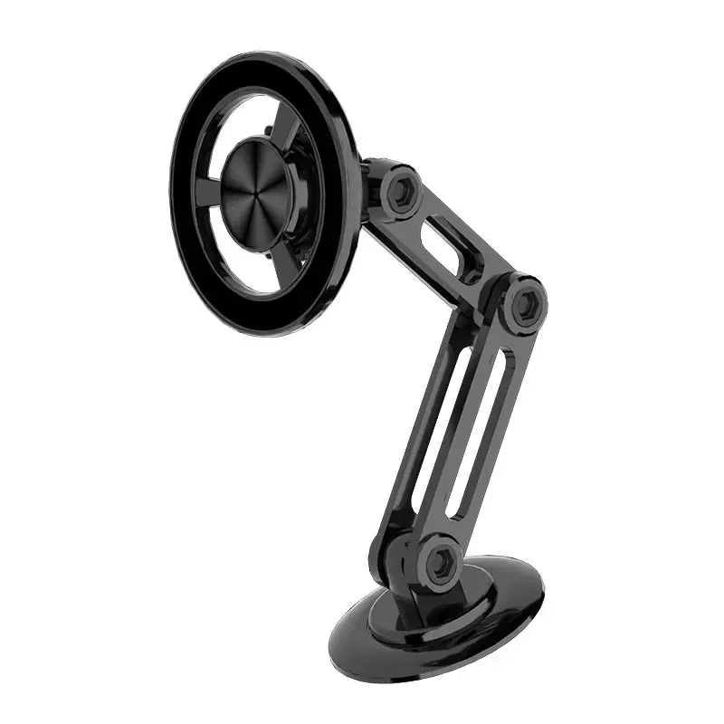 Magnetyczny uchwyt samochodowy na telefon Stojak Magnes Uchwyt samochodowy GPS Smartphone Wsparcie mobilne w uchwycie samochodowym dla Macsafe iPhone Samsung Xiaomi: Pomarańczowy