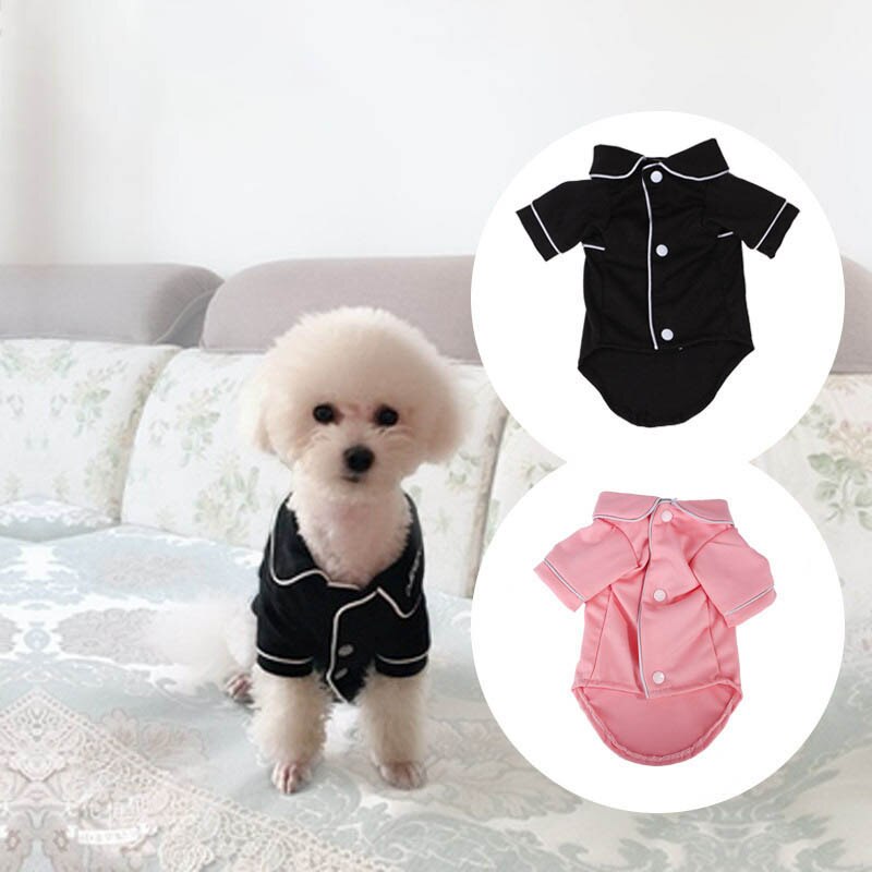 Pijamas de Bulldog Francés para mascotas, Ropa de para cachorros de Chihuahua, traje para perros pequeños y medianos, Ropa para mascotas
