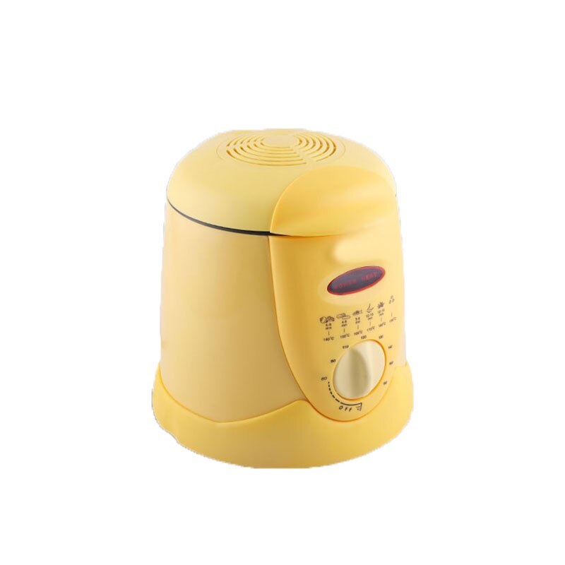 Smokeless multifunctional frying pan 0.9L Mini electric oil fryer oven French fries Grill Chicken Fried Fish Pot machine