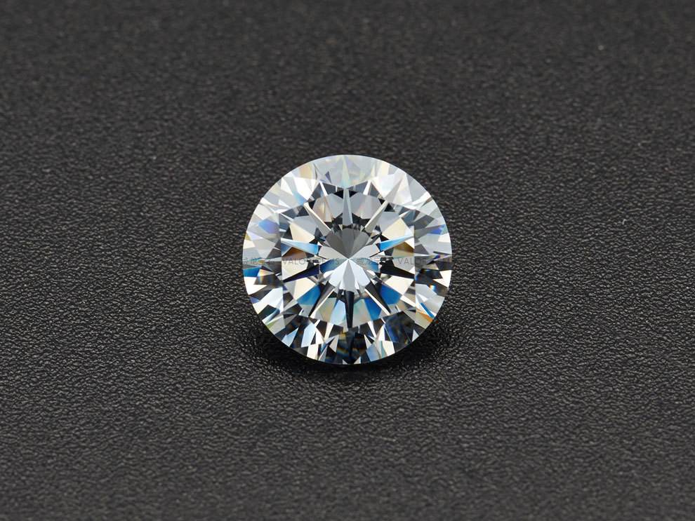 0.1CT 3.0 Mm Ronde Carbon Losse Test Positieve Test Positieve VS1 G Kleur Moissanite Diamond Losse Carbon Ronde Briljant