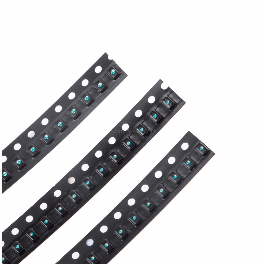 100 Pcs 5 Colors SMD 0805 LED Light Red Green Blue Yellow White Assotment Kit LED Lights SMD