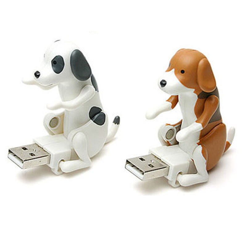 Draagbare Mini Leuke Usb 2.0 Grappige Humping Spot Hond Rascal Hond Speelgoed Verlichten Druk Voor Festival Voor Kantoormedewerker Beste