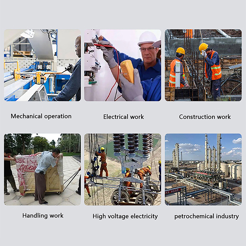 Guanti isolanti in gomma 400v Protezione di sicurezza anti-elettricità Mano Elettricista Lavoro 220v Guanti antiscivolo resistenti tutto'usura