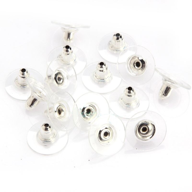 30 teile/los Legierung Ohrring Stopper Stöpseln Zucht Ohrring Stopper Zurück Stecker DIY Schmuck Erkenntnisse Zubehör Machen