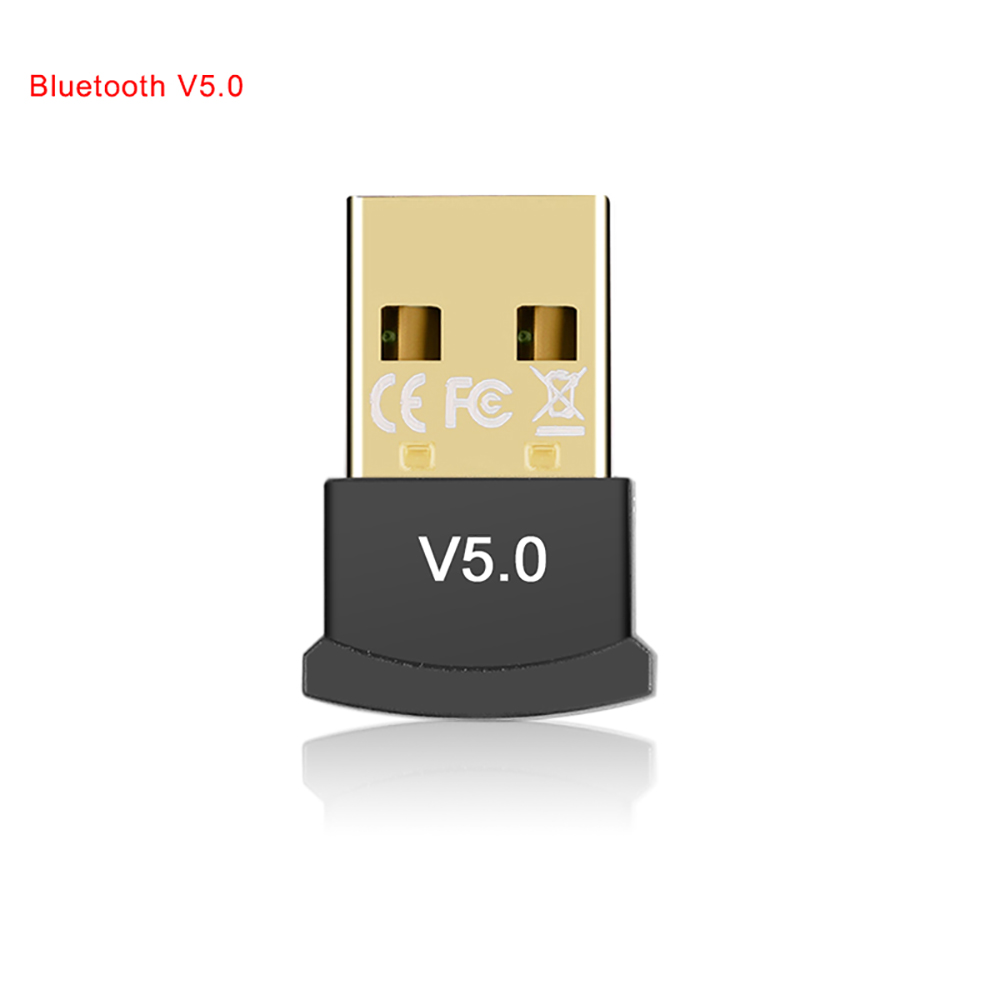 Bezprzewodowy USB Bluetooth 5.3 Adapter Bluetooth 5.3 Transmitte odbiornik muzyczny Adaptador do komputera PC słuchawki Laptop Mini nadawca: Czerwony
