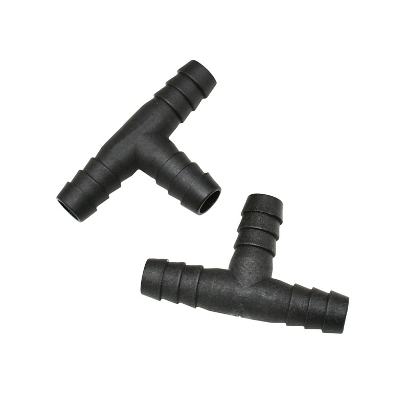 10mm vesiliitin t-liitos musta letku 3- -tie vedenjakaja kasteluletku piikkiliitännät 8 kpl