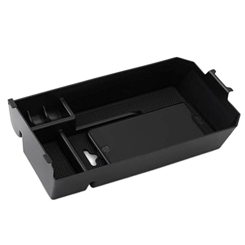 CDEFG Compatible avec VW ID.7 ID7 2024 2025 Boîte de rangement Organisateur Console centrale ID.7 Boîte à gants en bas de la console centrale ID7 GTX Accessoires